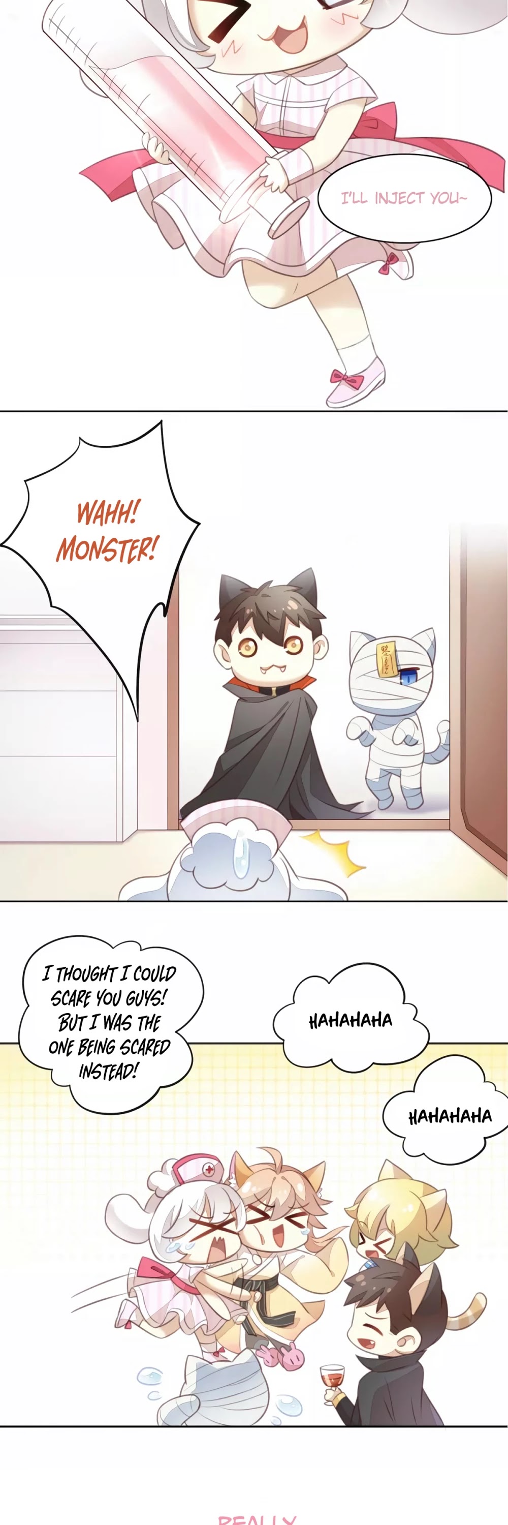 Under the Paws of Cats Chapter 18 page 29 - Chapter 18: Happy Halloween!