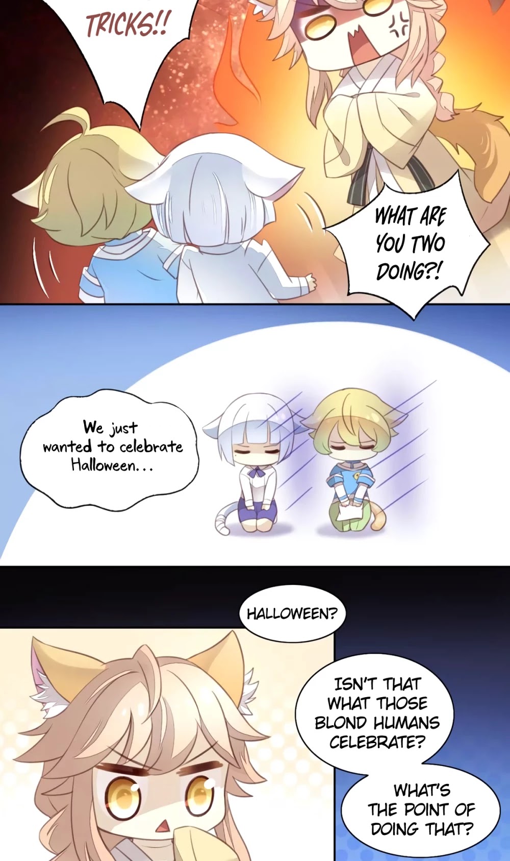 Under the Paws of Cats Chapter 18 page 7 - Chapter 18: Happy Halloween!