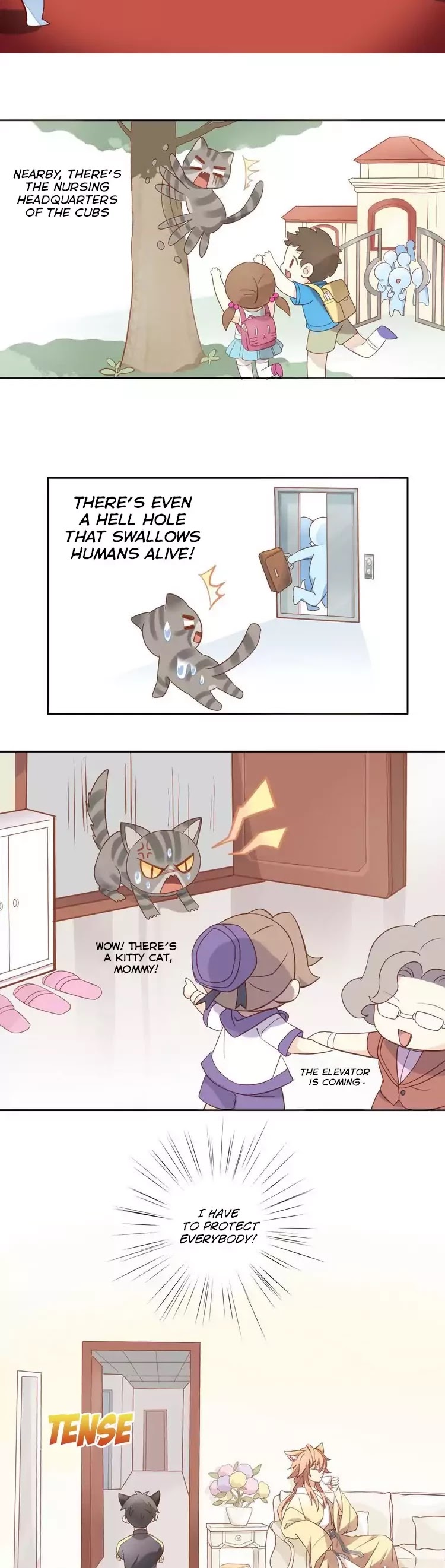 Under the Paws of Cats Chapter 2 page 4 - Chapter 2: Hua The Guardian