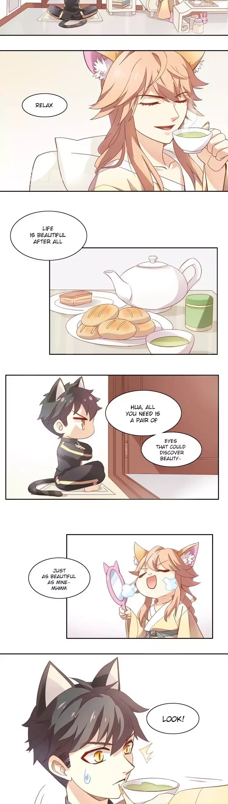 Under the Paws of Cats Chapter 2 page 5 - Chapter 2: Hua The Guardian