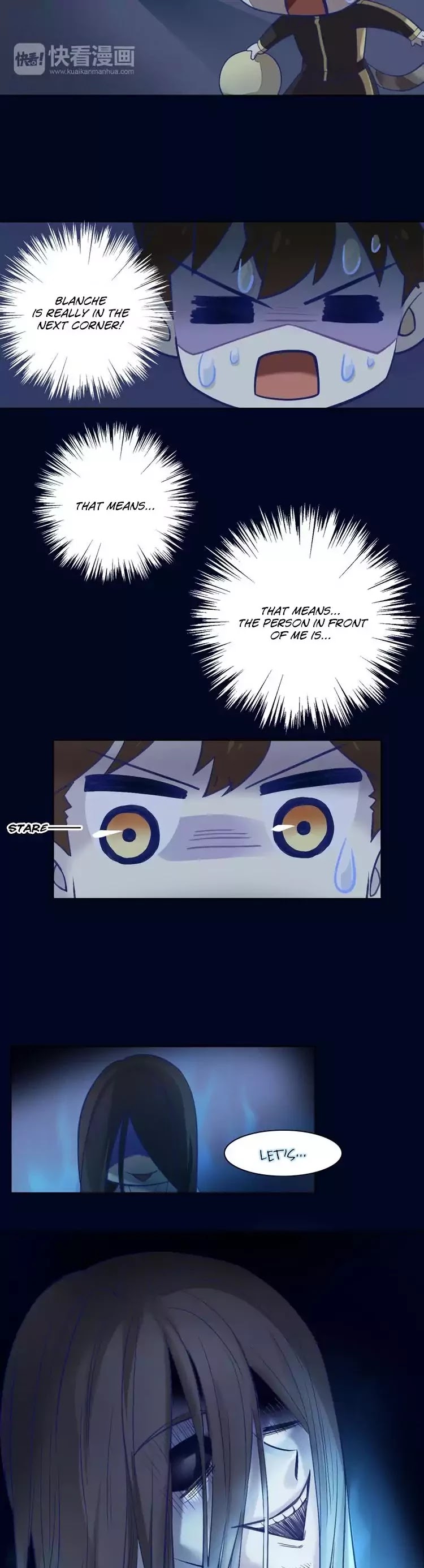 Under the Paws of Cats Chapter 4 page 11 - Chapter 4: The spooky game
