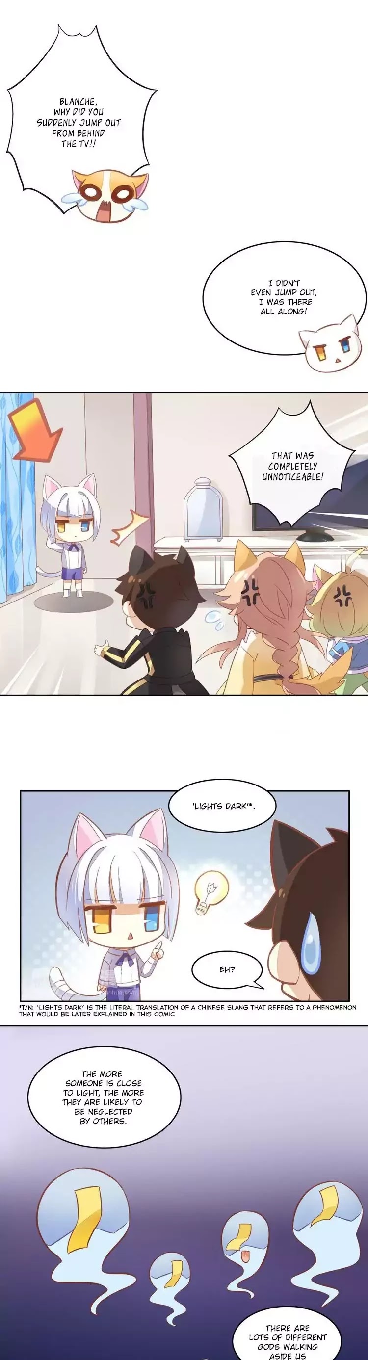 Under the Paws of Cats Chapter 4 page 4 - Chapter 4: The spooky game