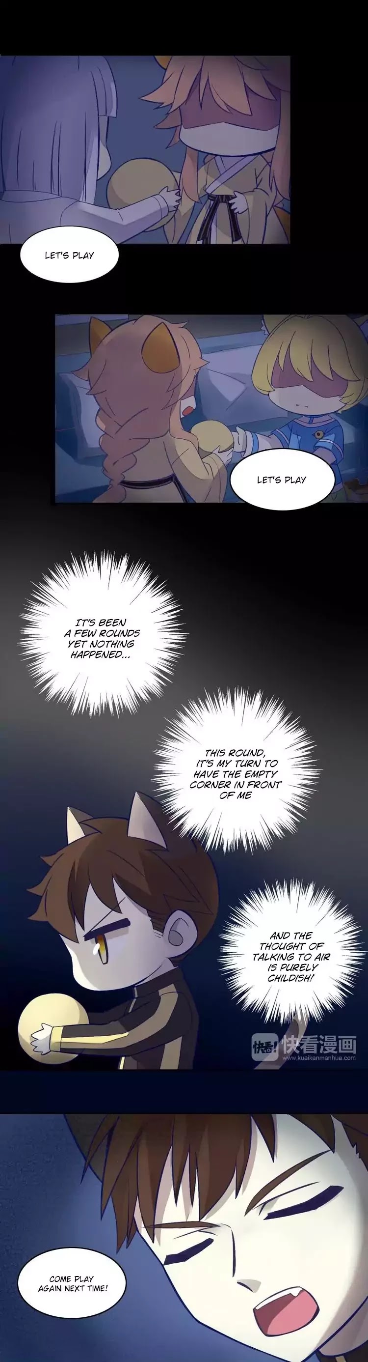 Under the Paws of Cats Chapter 4 page 9 - Chapter 4: The spooky game