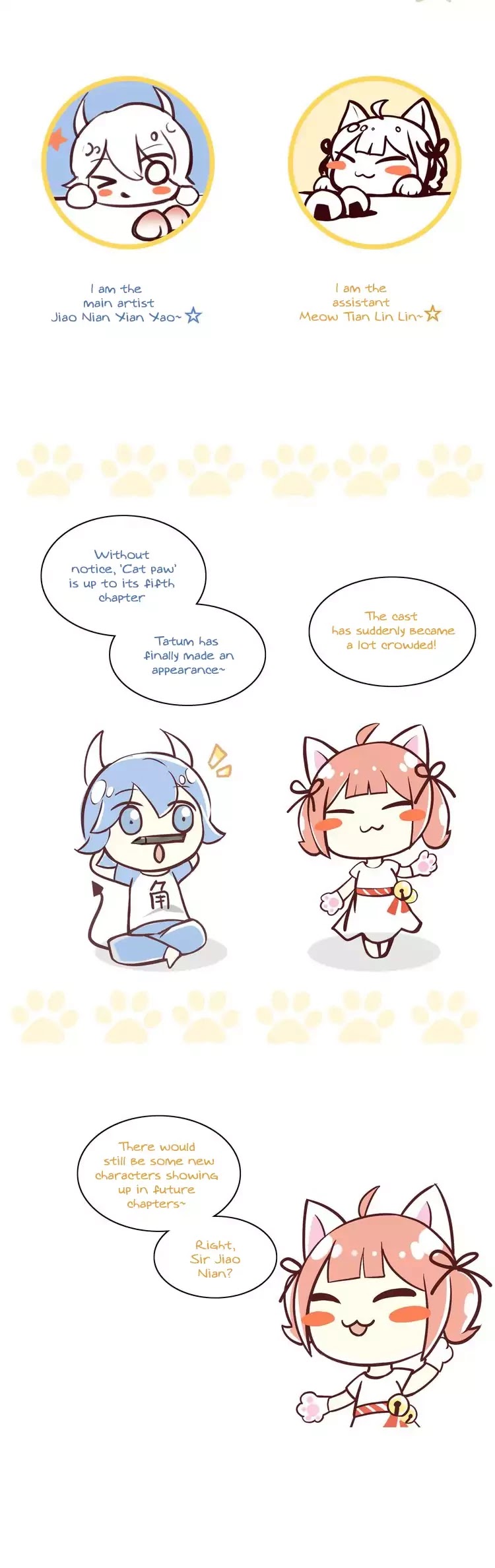 Under the Paws of Cats Chapter 5 page 27 - Chapter 5: Hi, My Name Is Tatum!