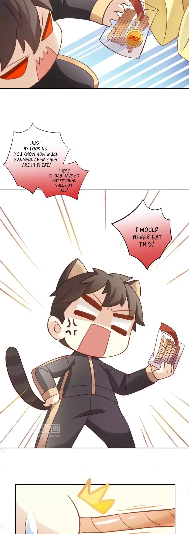 Under the Paws of Cats Chapter 6 page 22 - Chapter 6: The Consequences Of Eating All The Chili Sticks