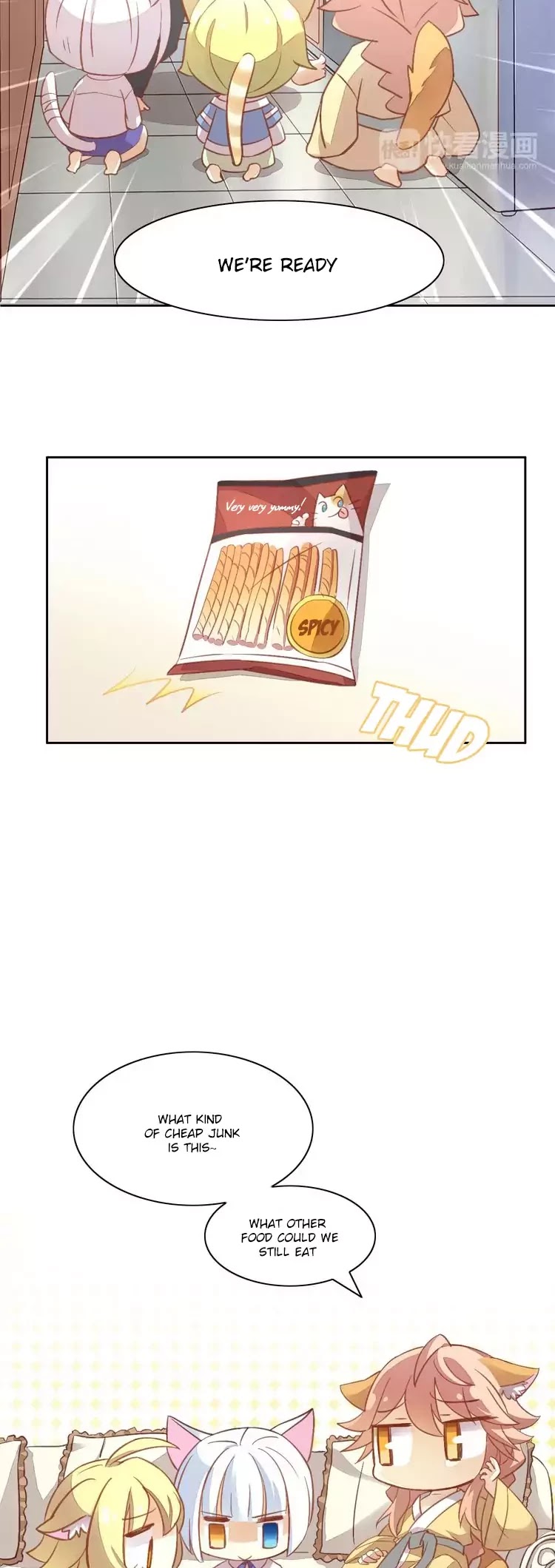 Under the Paws of Cats Chapter 6 page 6 - Chapter 6: The Consequences Of Eating All The Chili Sticks