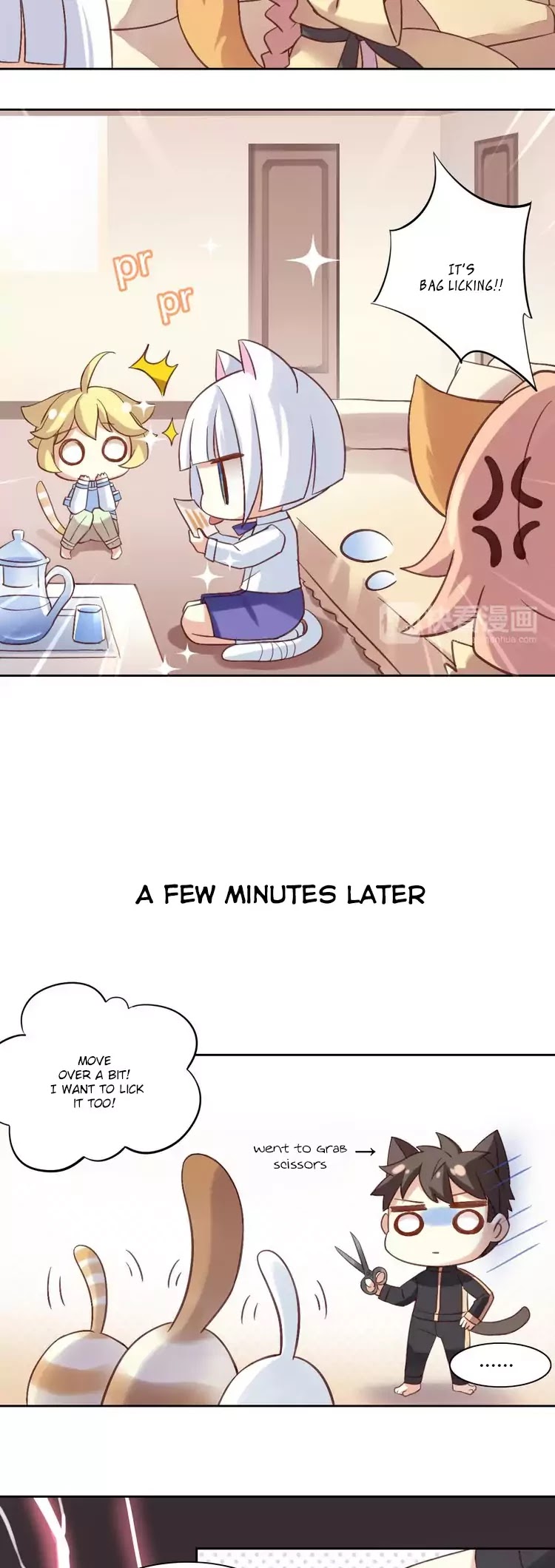 Under the Paws of Cats Chapter 6 page 9 - Chapter 6: The Consequences Of Eating All The Chili Sticks