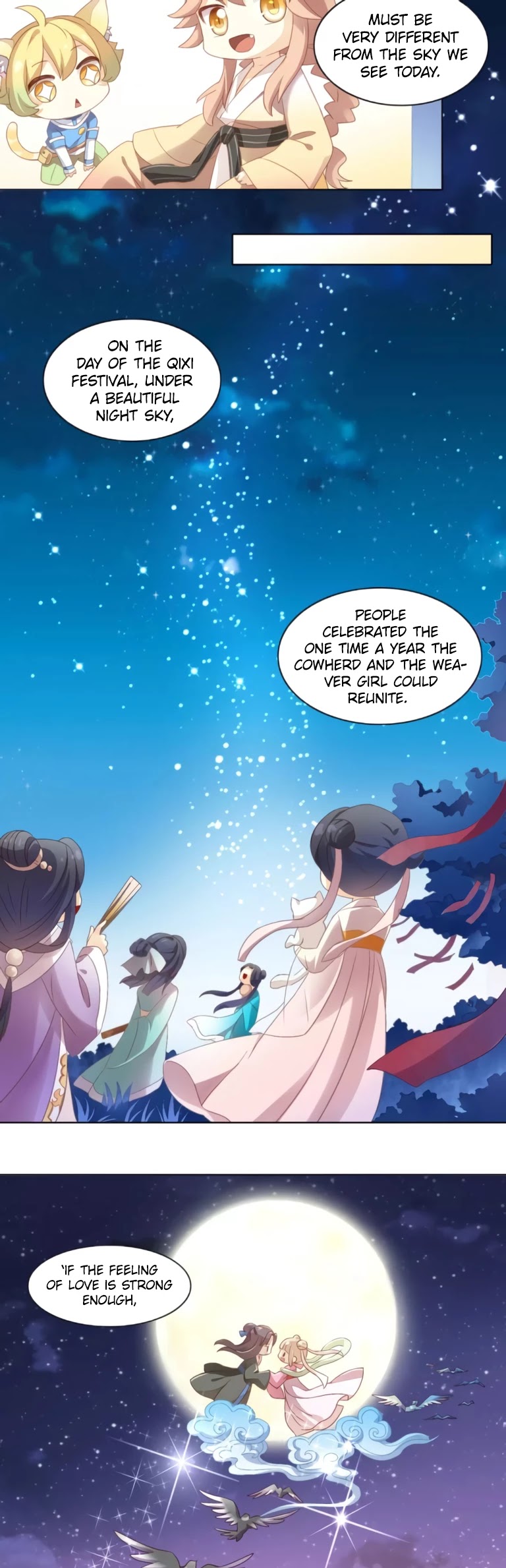 Under the Paws of Cats Chapter 9 page 7 - Chapter 9: Happy Qixi Festival!