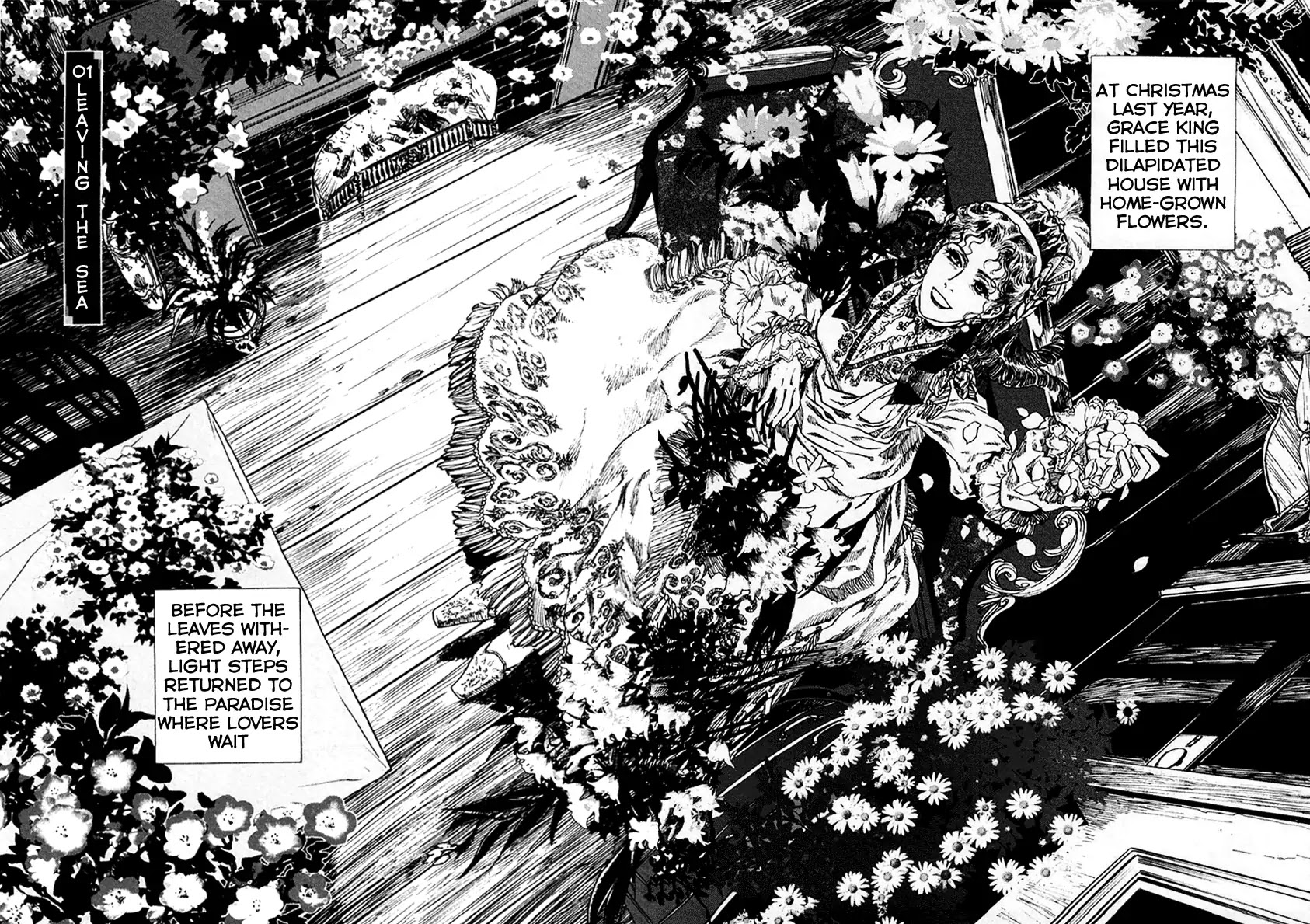 Under the Rose (Funato Akari) Chapter 1 page 3 - Chapter 1: Leaving The Sea