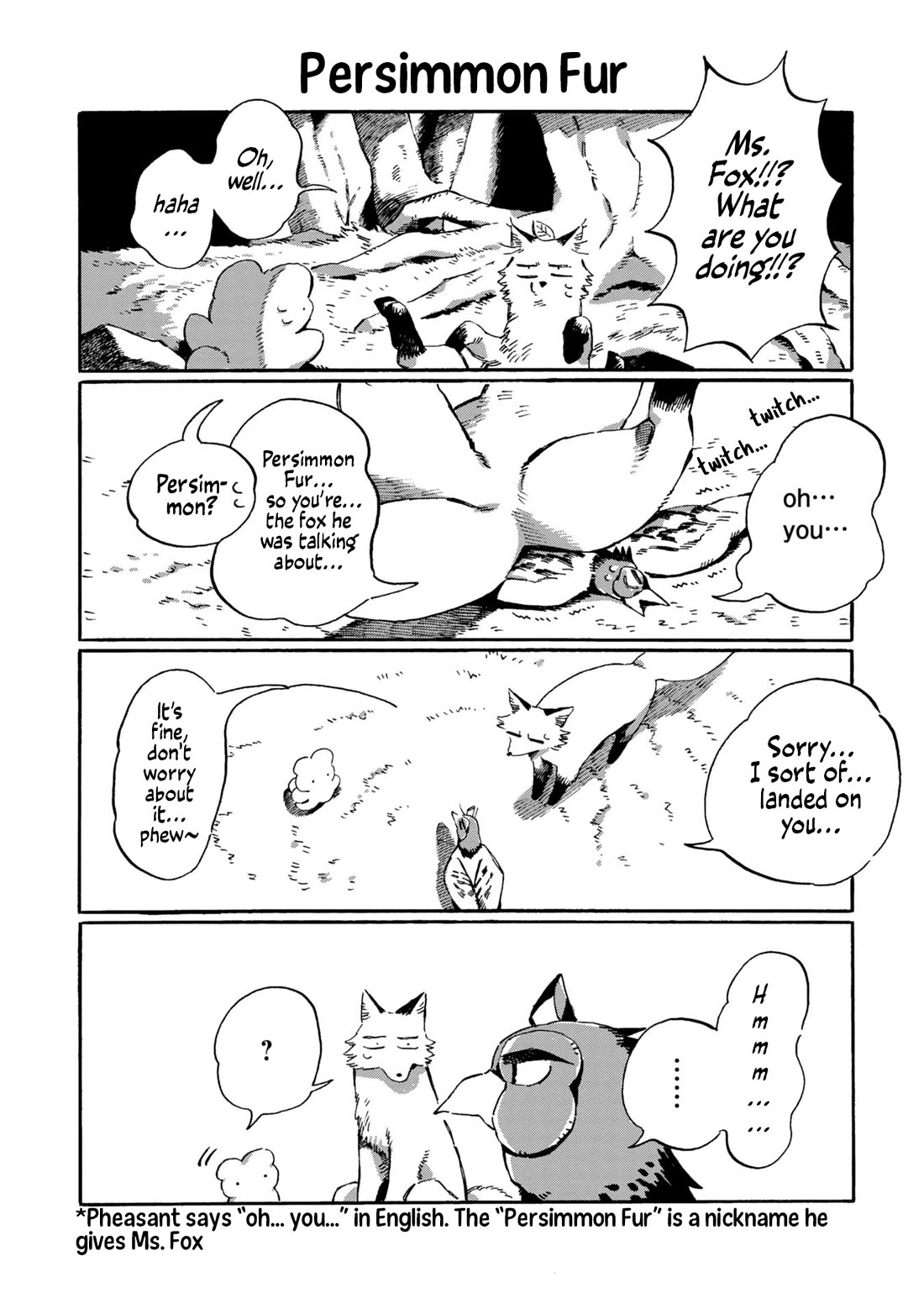 Under the Skin Chapter 17 page 11 - Chapter 17: Fox and Rabbit (+ Volume Extras)