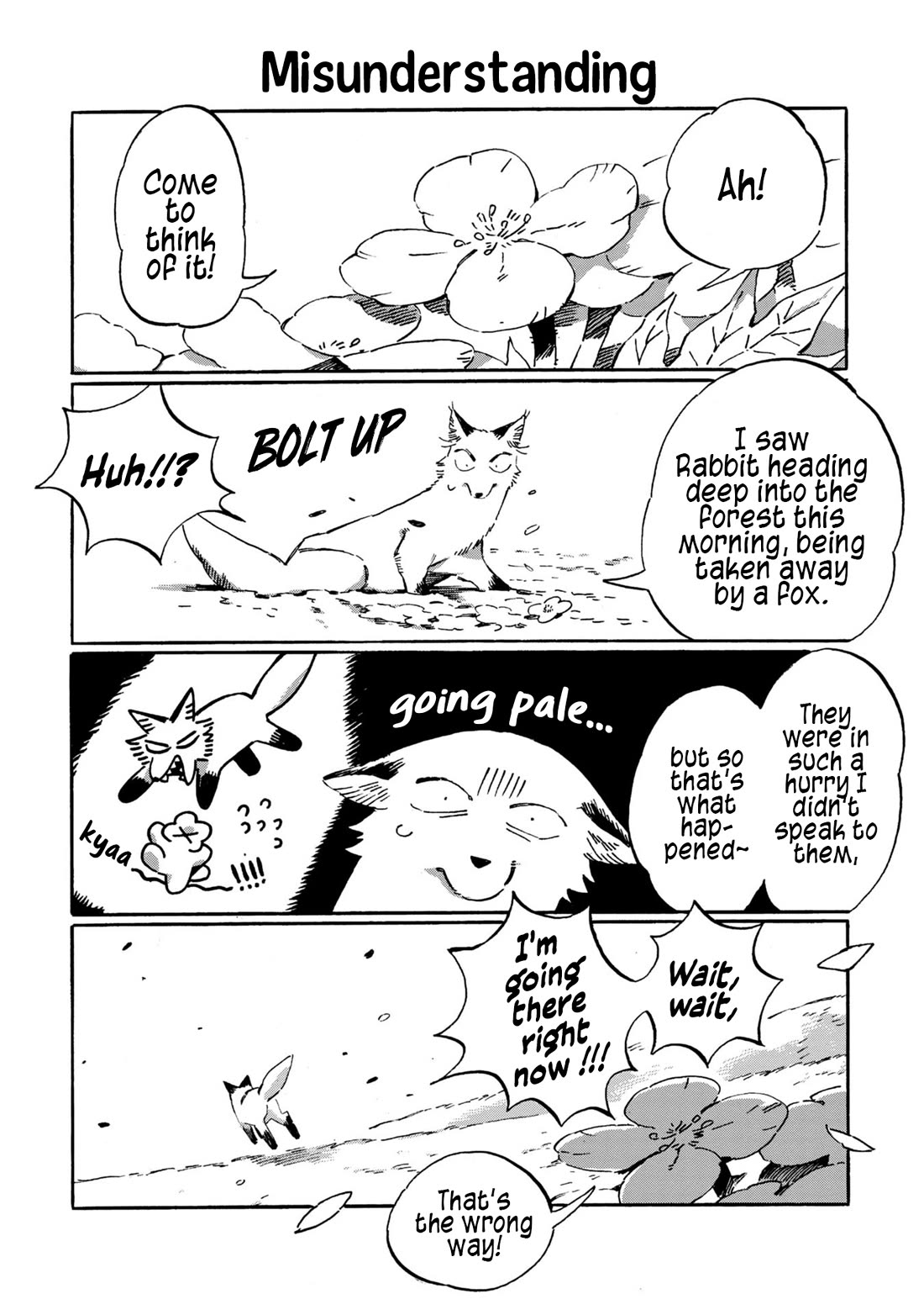 Under the Skin Chapter 17 page 4 - Chapter 17: Fox and Rabbit (+ Volume Extras)