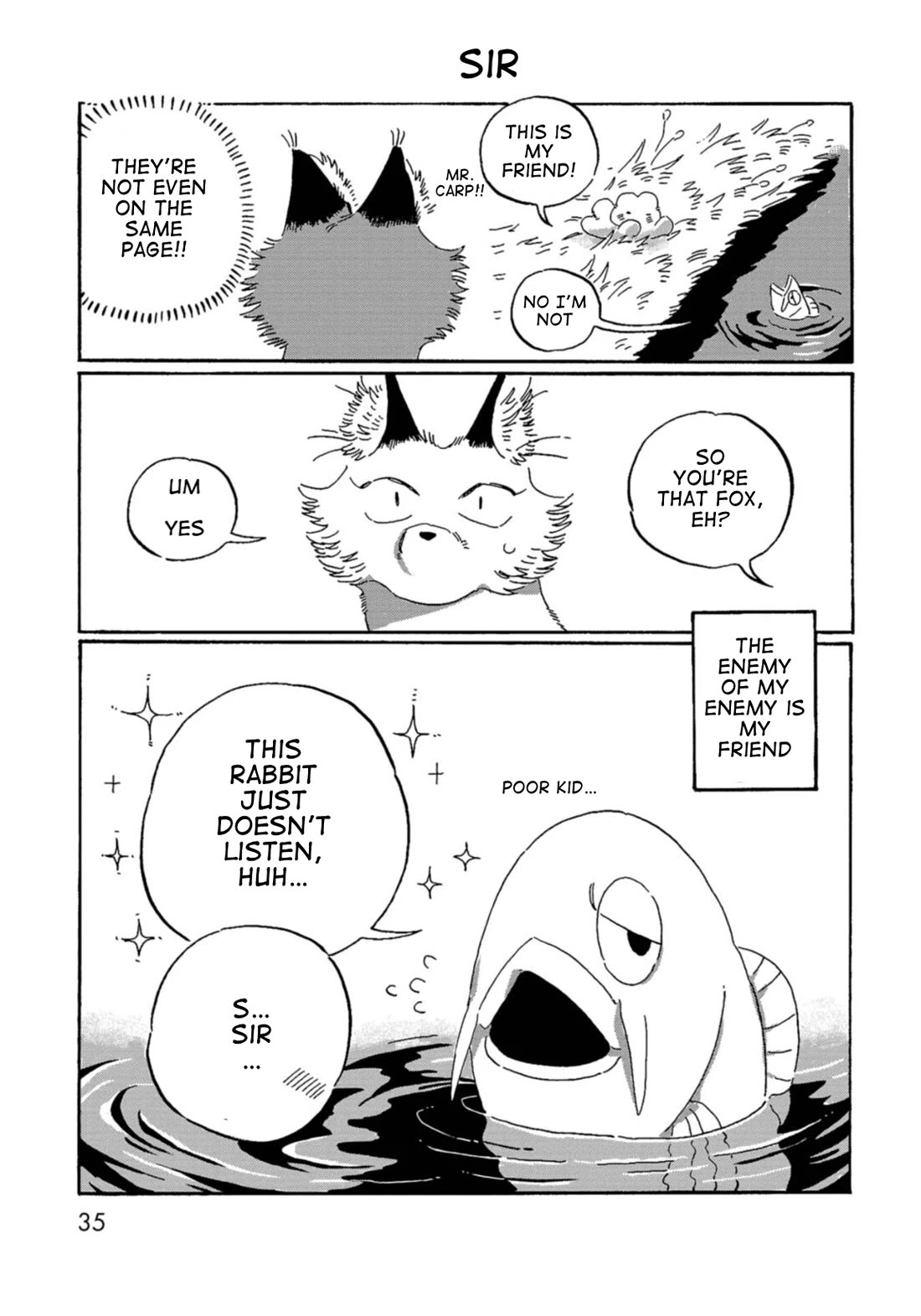 Under the Skin Chapter 2 page 4 - Chapter 2: The Carp in the Spring