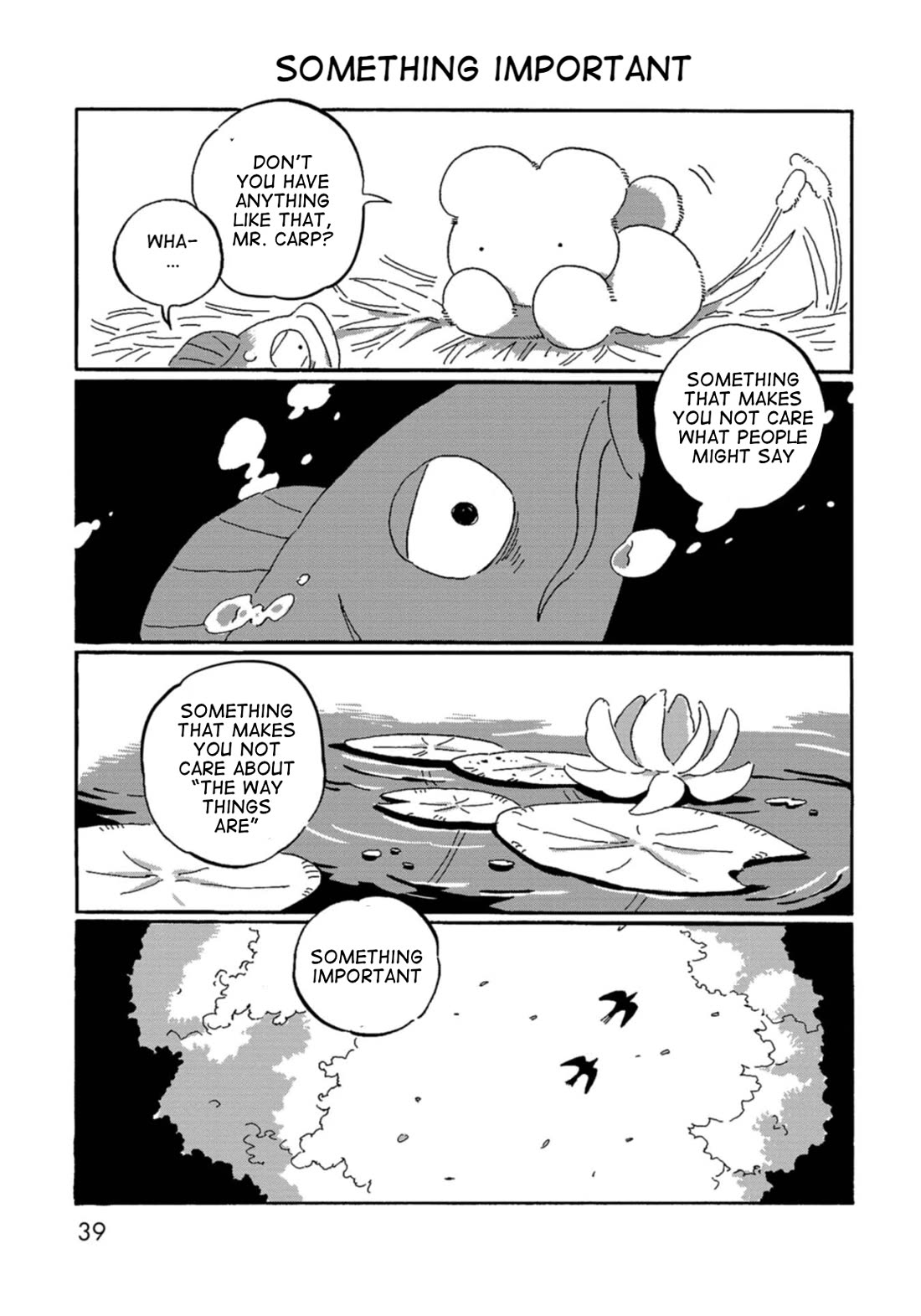 Under the Skin Chapter 2 page 8 - Chapter 2: The Carp in the Spring