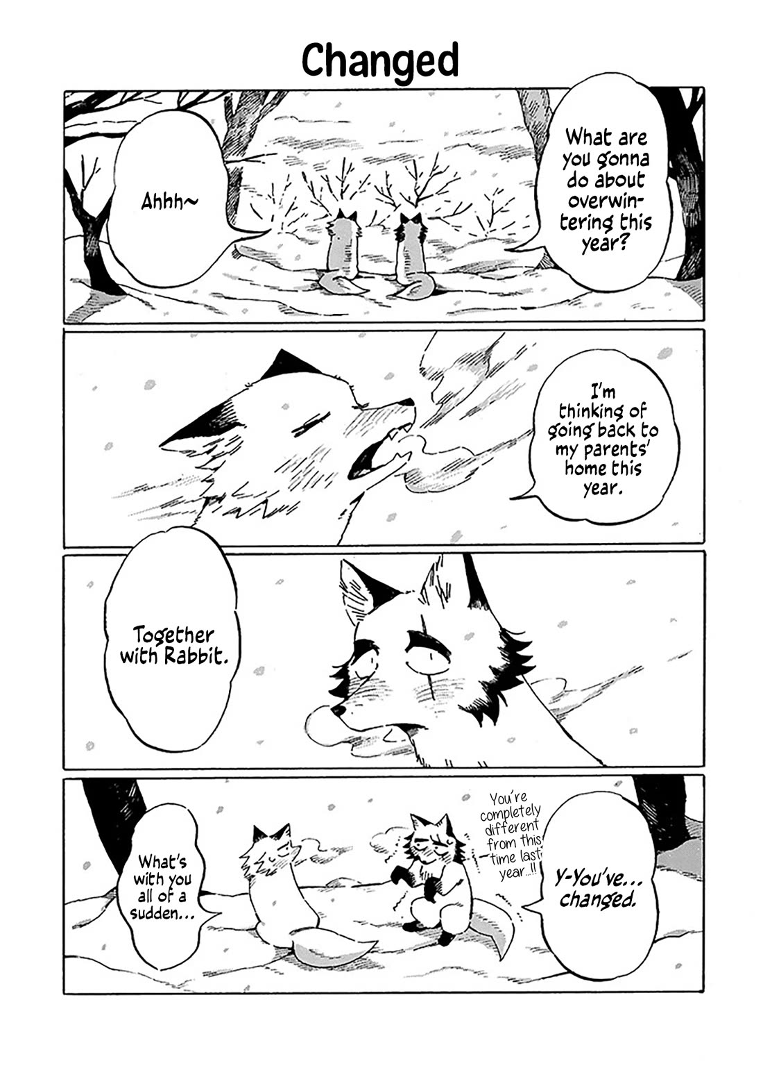 Under the Skin Chapter 22 page 3 - Chapter 22: Where I belong is—