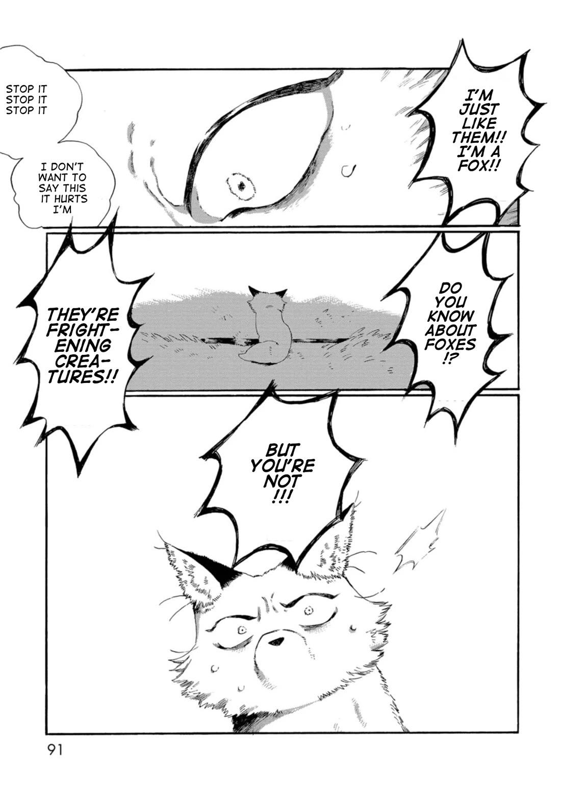 Under the Skin Chapter 6 page 9 - Chapter 6: You Are a Fox
