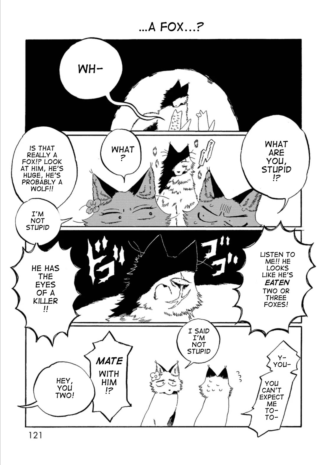 Under the Skin Chapter 8 page 13 - Chapter 8: The Fox Visits Home