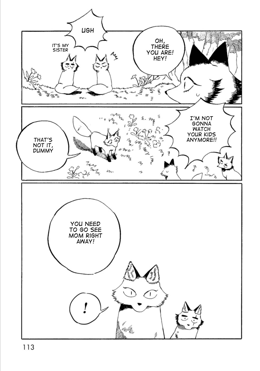 Under the Skin Chapter 8 page 5 - Chapter 8: The Fox Visits Home