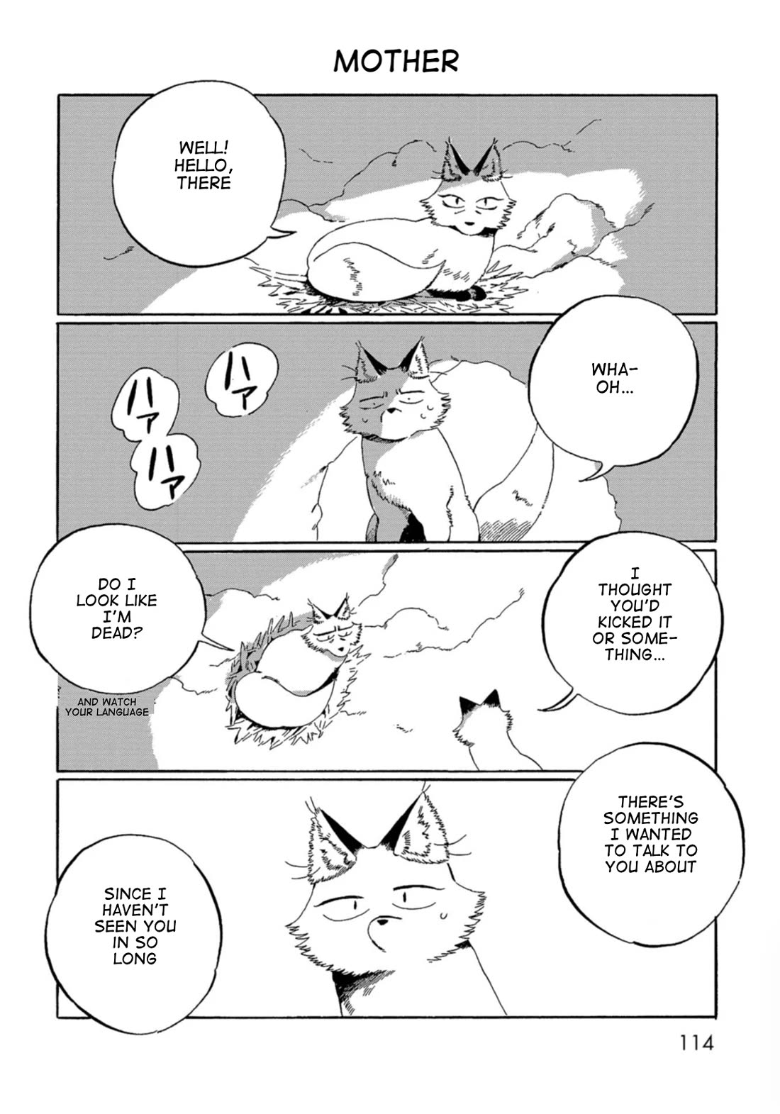 Under the Skin Chapter 8 page 6 - Chapter 8: The Fox Visits Home