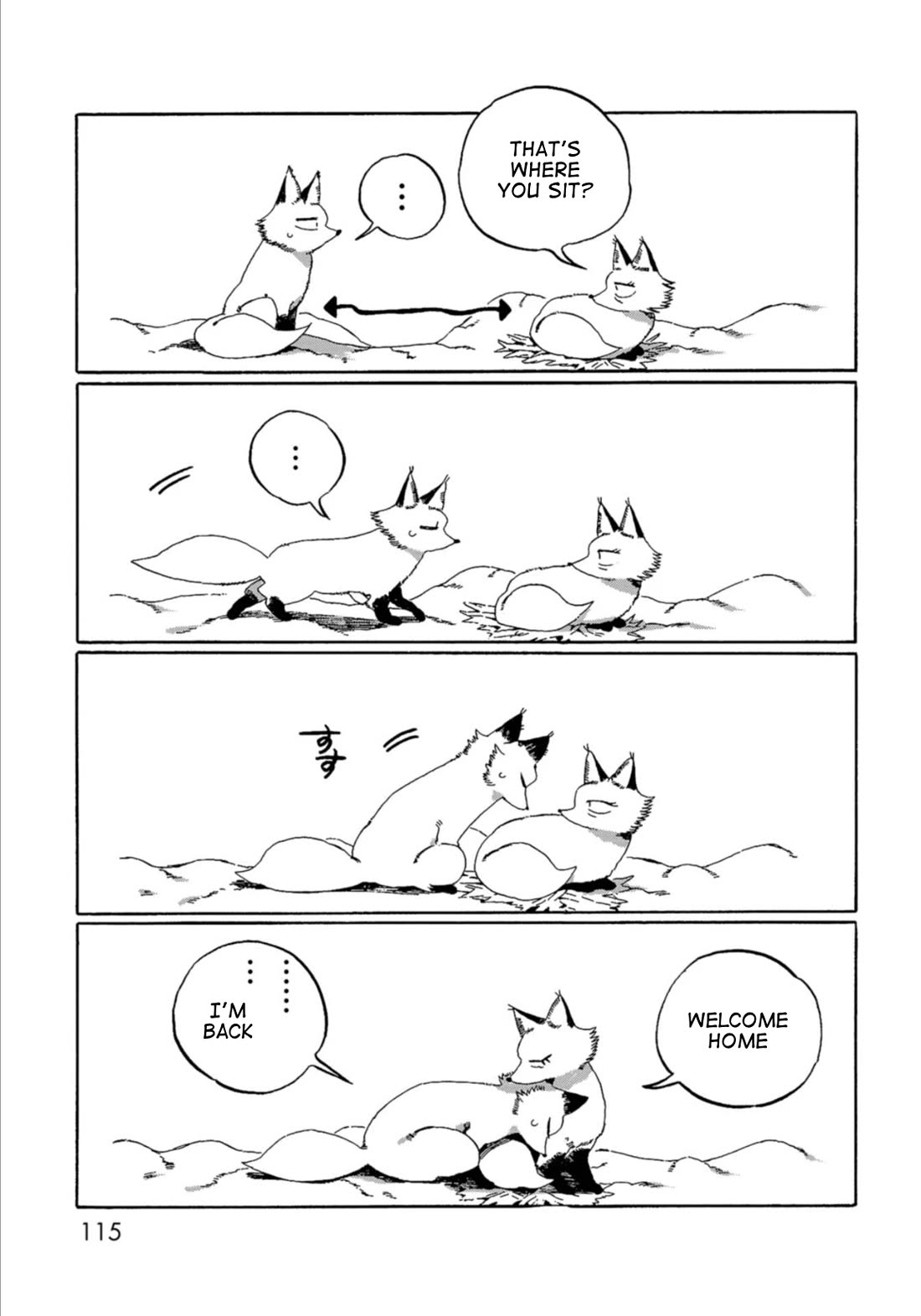 Under the Skin Chapter 8 page 7 - Chapter 8: The Fox Visits Home