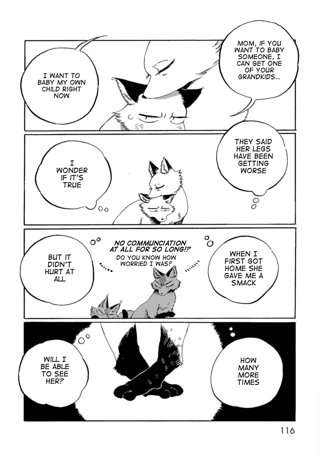 Under the Skin Chapter 8 page 8 - Chapter 8: The Fox Visits Home