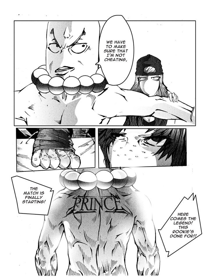 Underground Bakbakan Chapter 1 page 14 - Chapter 1 : Rookie Vs. The Veteran