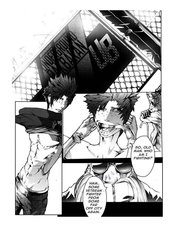 Underground Bakbakan Chapter 1 page 7 - Chapter 1 : Rookie Vs. The Veteran