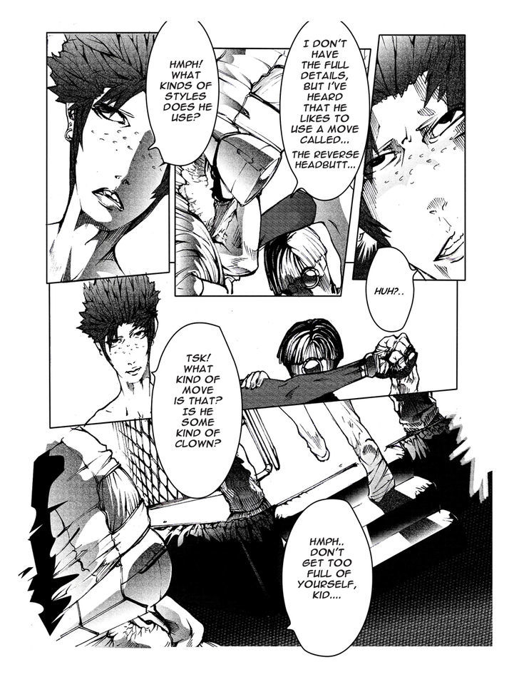 Underground Bakbakan Chapter 1 page 8 - Chapter 1 : Rookie Vs. The Veteran