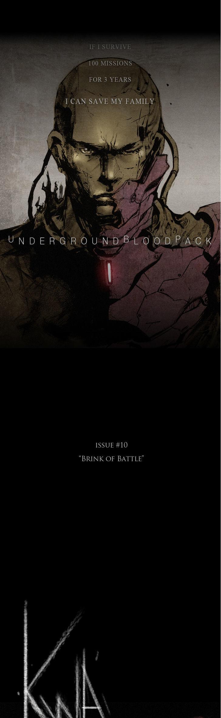 Underground Bloodpack Chapter 10 page 1 - Chapter 10 : #issue 10 - "Brink of Battle"