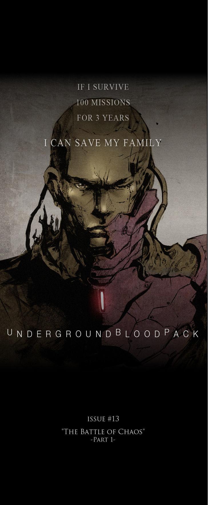 Underground Bloodpack Chapter 13 page 1 - Chapter 13 : #issue 13 - "The Battle of Chaos" part 1