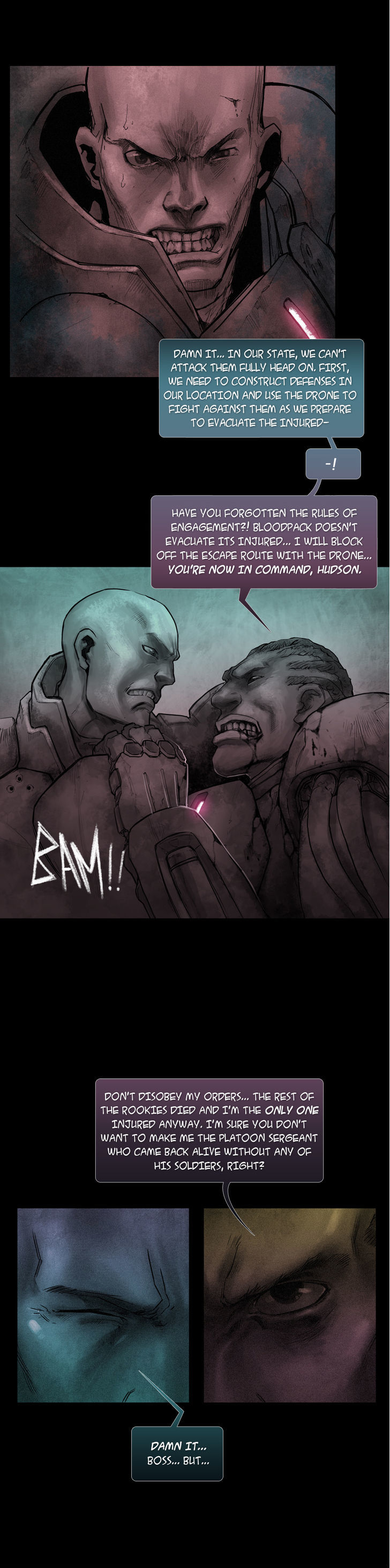 Underground Bloodpack Chapter 15 page 7 - Chapter 15 : #issue 15 - "The Battle of Chaos" part 3