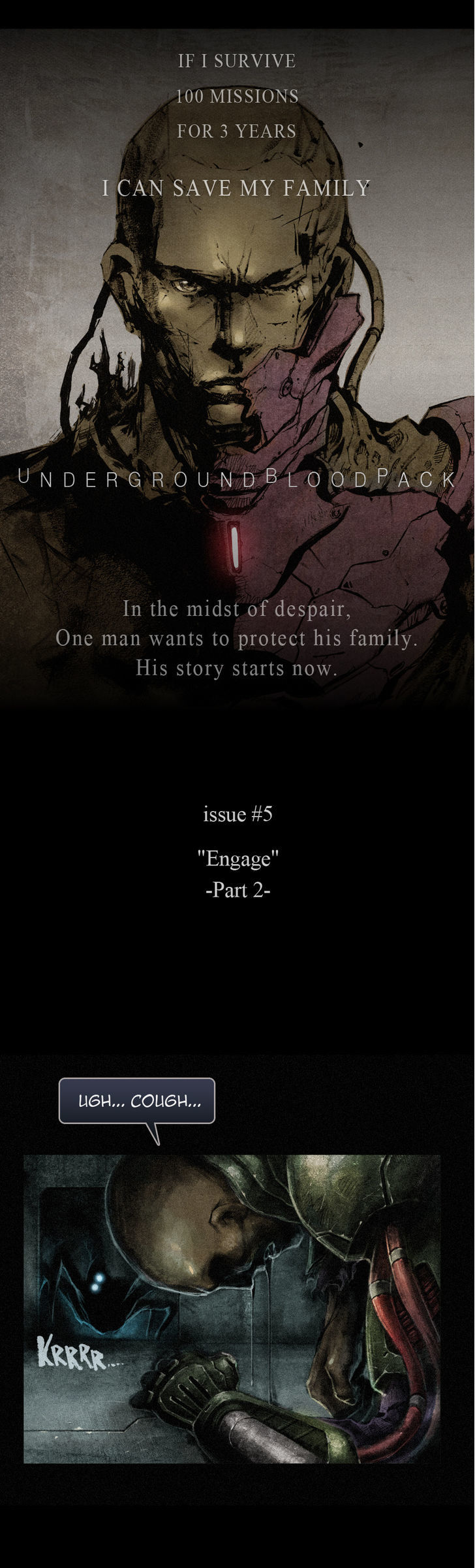 Underground Bloodpack Chapter 5 page 1 - Chapter 5 : #issue 5 - "Engage", part 2