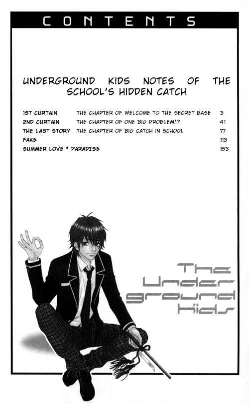 Underground Kids Chapter 1 page 3 - Chapter 1 : welcome to the secret base