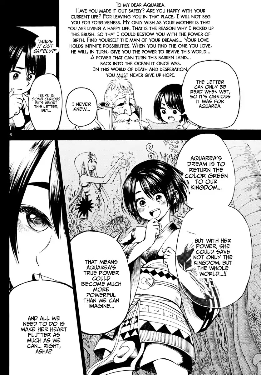 Undine of the Desert World Chapter 11 page 6 - Chapter 11: Letter from her Family