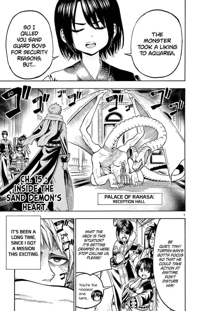 Undine of the Desert World Chapter 15 page 1 - Chapter 15: Inside The Sand - Demon's Heart