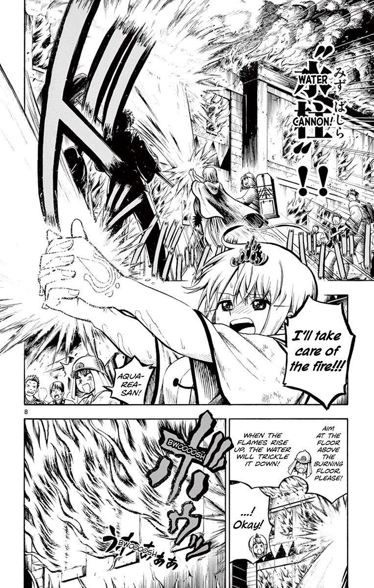 Undine of the Desert World Chapter 19 page 8 - Chapter 19: Asha At The Fire Scene