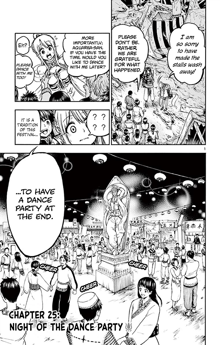 Undine of the Desert World Chapter 25 page 1 - Chapter 25: Night Of The Dance Party