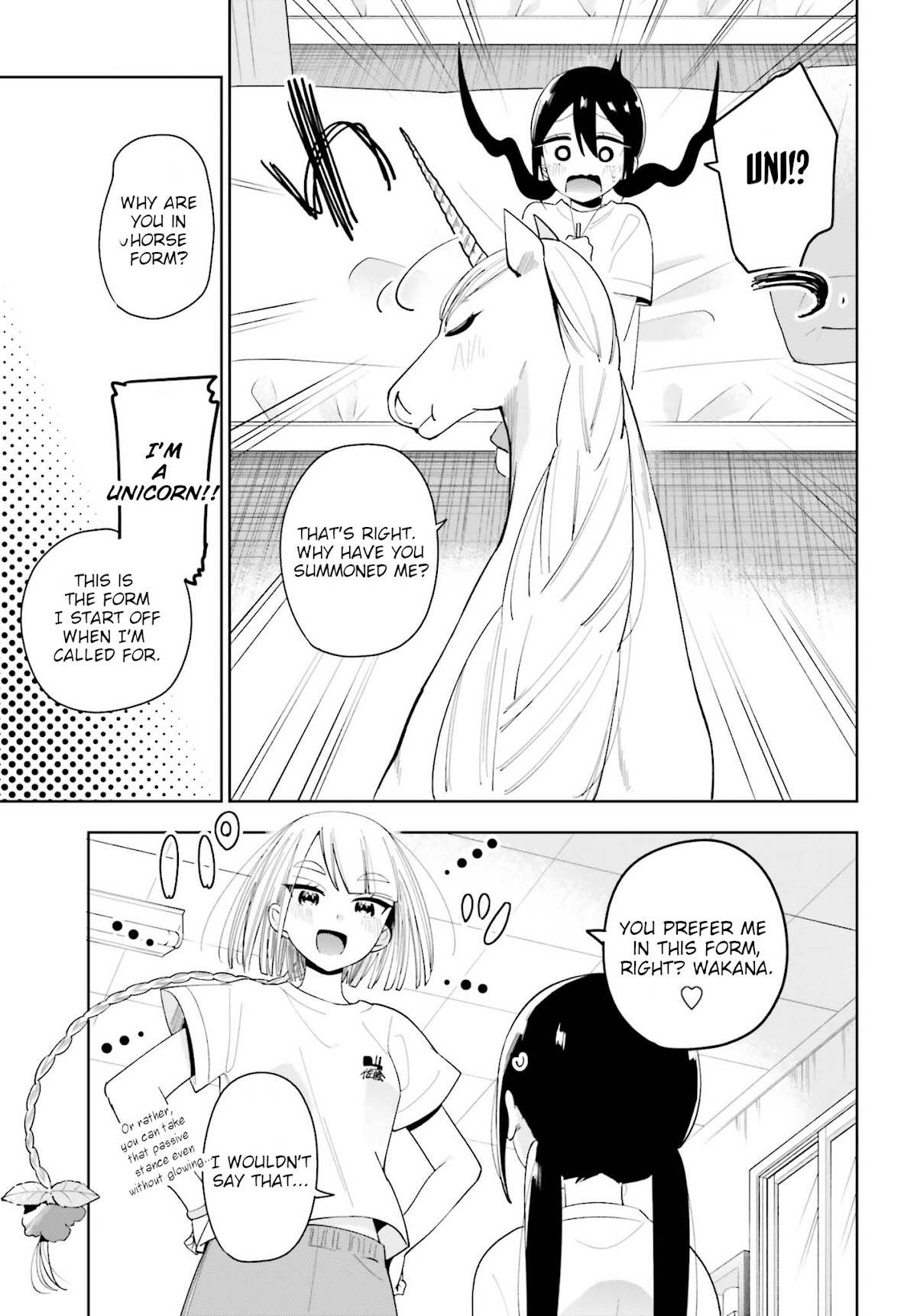 Unicorn to sabishi-gari ya shoujo Chapter 3.2 page 8 - Chapter 3.2
