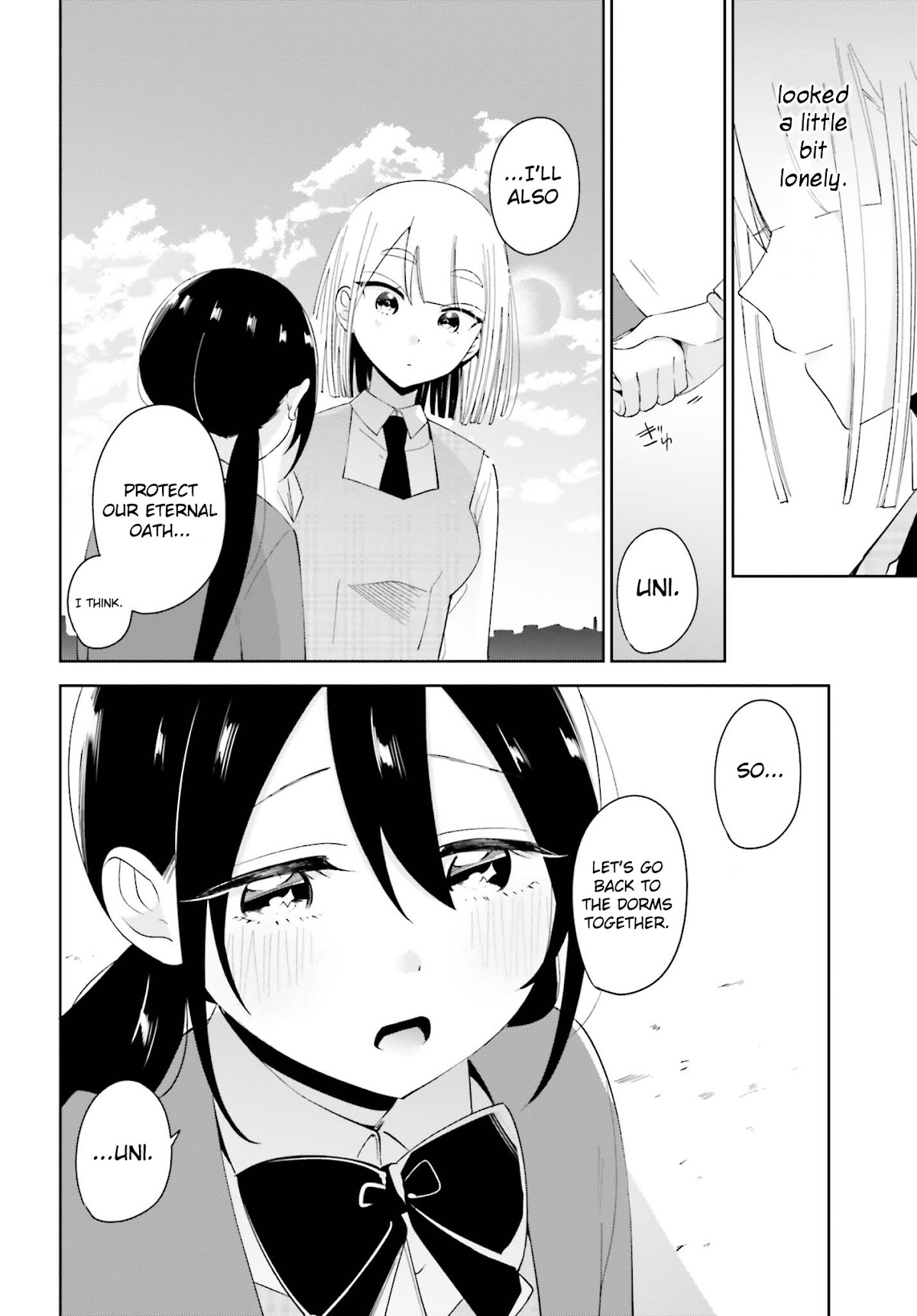 Unicorn to sabishi-gari ya shoujo Chapter 5.2 page 12 - Chapter 5.2: You Really Are Lonely, Huh? Part 2