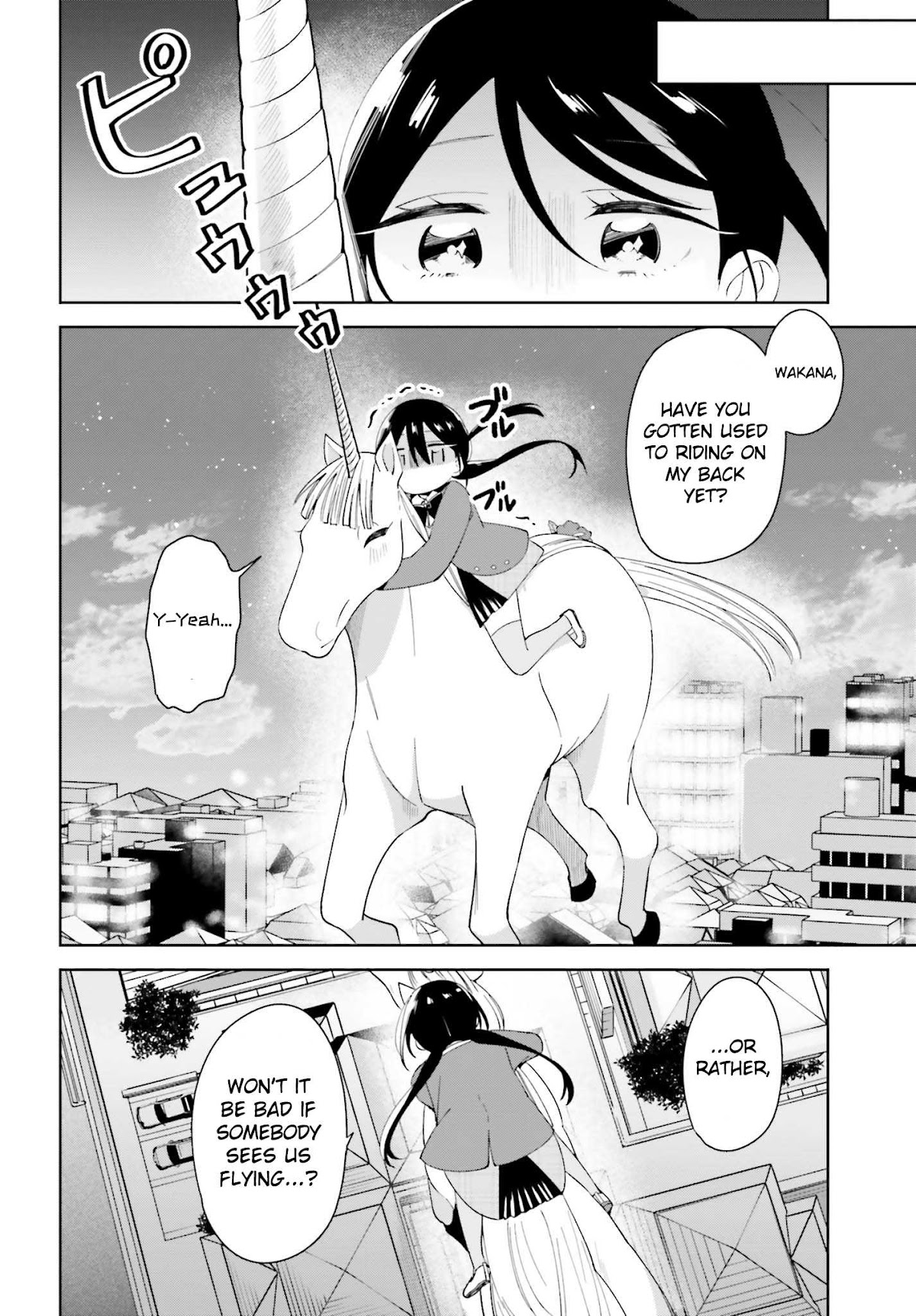 Unicorn to sabishi-gari ya shoujo Chapter 5.2 page 14 - Chapter 5.2: You Really Are Lonely, Huh? Part 2