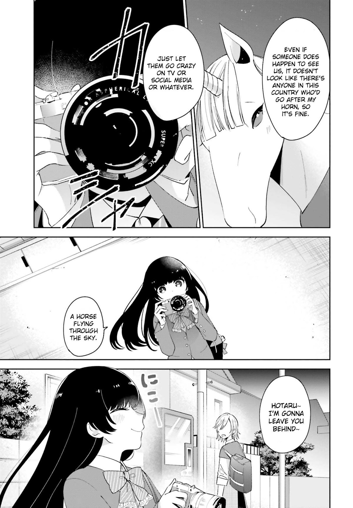 Unicorn to sabishi-gari ya shoujo Chapter 5.2 page 15 - Chapter 5.2: You Really Are Lonely, Huh? Part 2