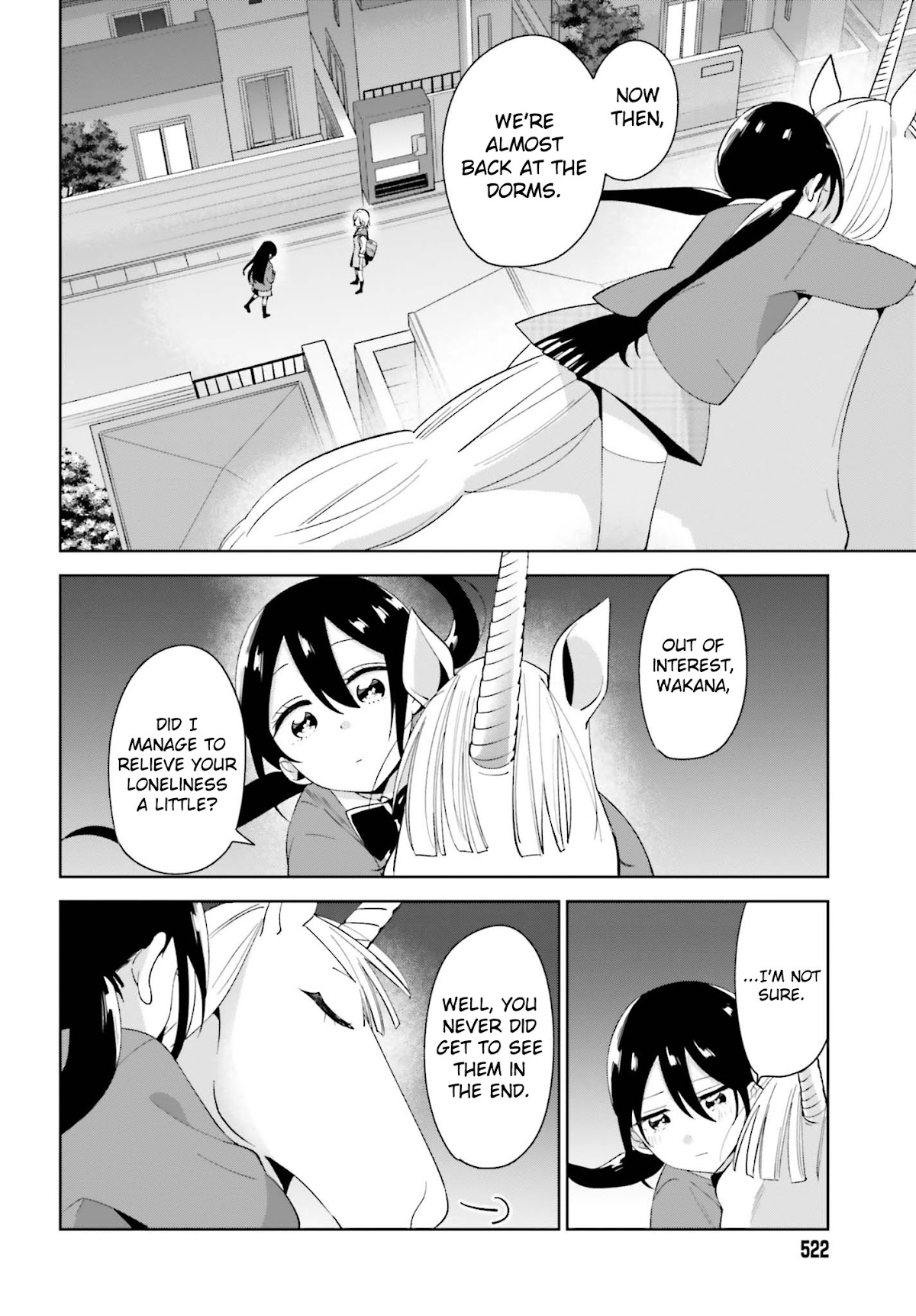 Unicorn to sabishi-gari ya shoujo Chapter 5.2 page 16 - Chapter 5.2: You Really Are Lonely, Huh? Part 2