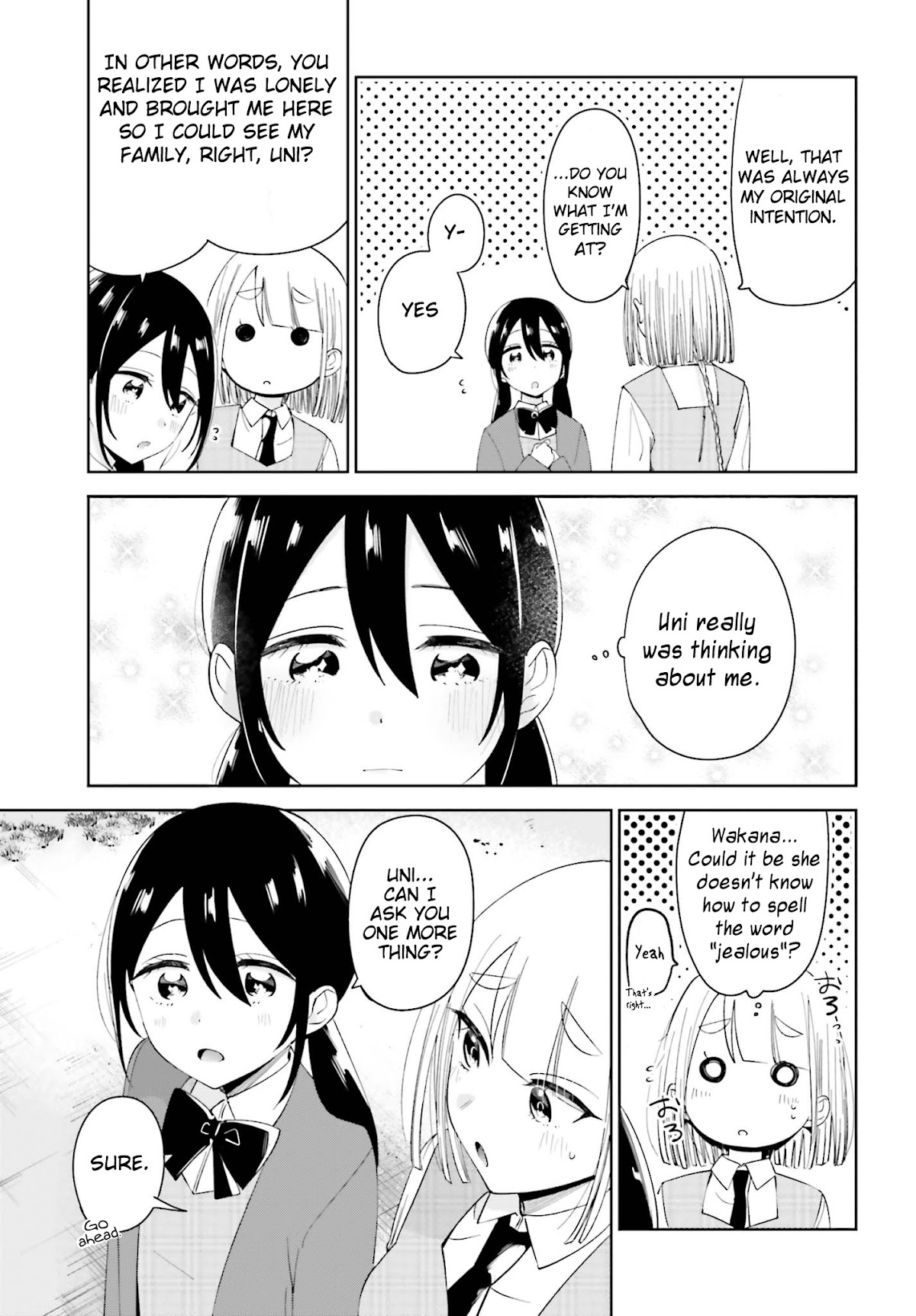 Unicorn to sabishi-gari ya shoujo Chapter 5.2 page 9 - Chapter 5.2: You Really Are Lonely, Huh? Part 2