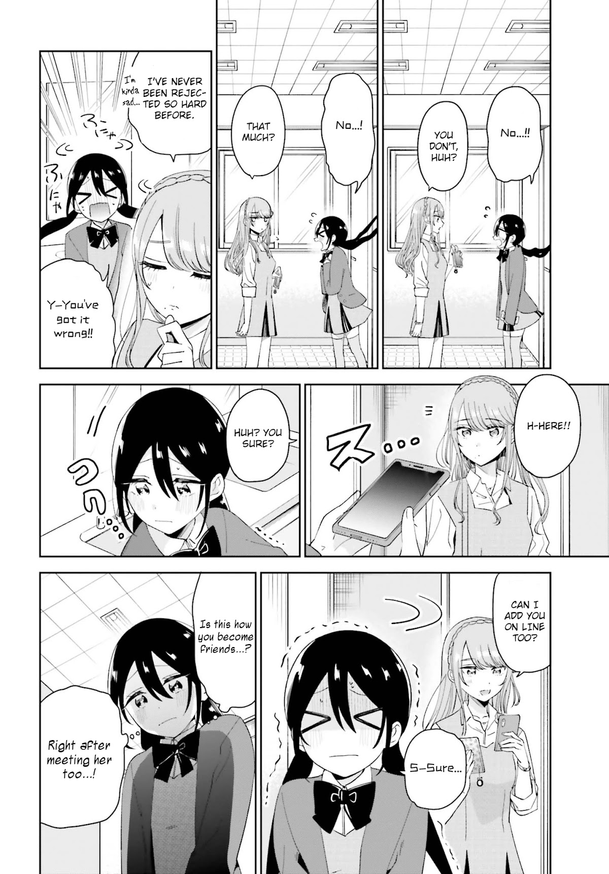 Unicorn to sabishi-gari ya shoujo Chapter 6.1 page 10 - Chapter 6.1: We're... Friends? Part 1