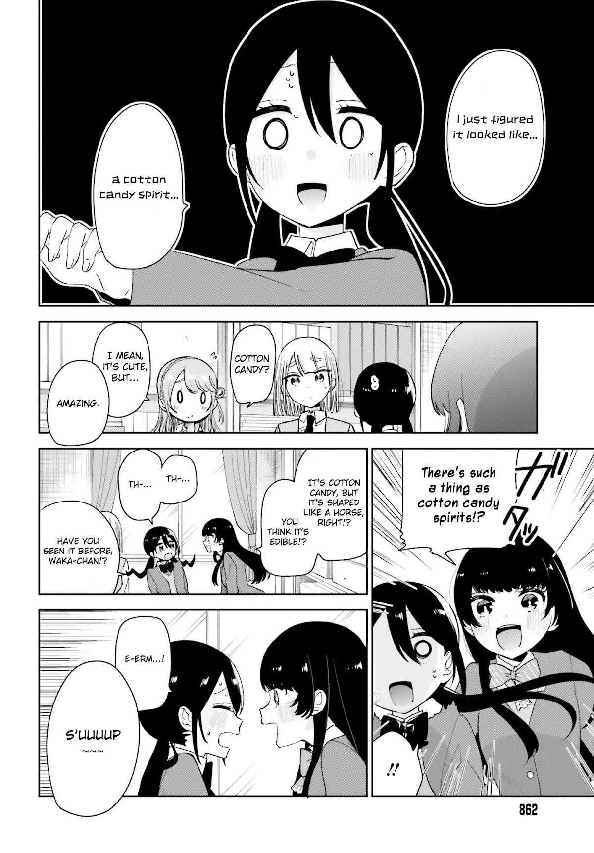 Unicorn to sabishi-gari ya shoujo Chapter 8.1 page 12 - Chapter 8.1: It's a Secret, Right?<3 Part 1