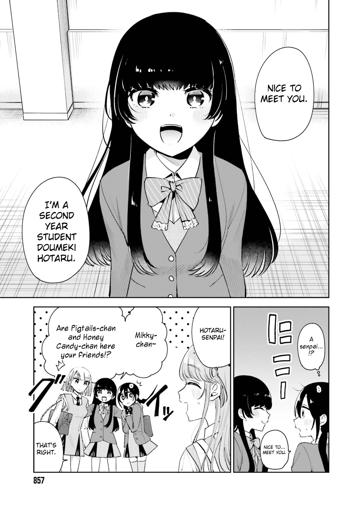 Unicorn to sabishi-gari ya shoujo Chapter 8.1 page 7 - Chapter 8.1: It's a Secret, Right?<3 Part 1