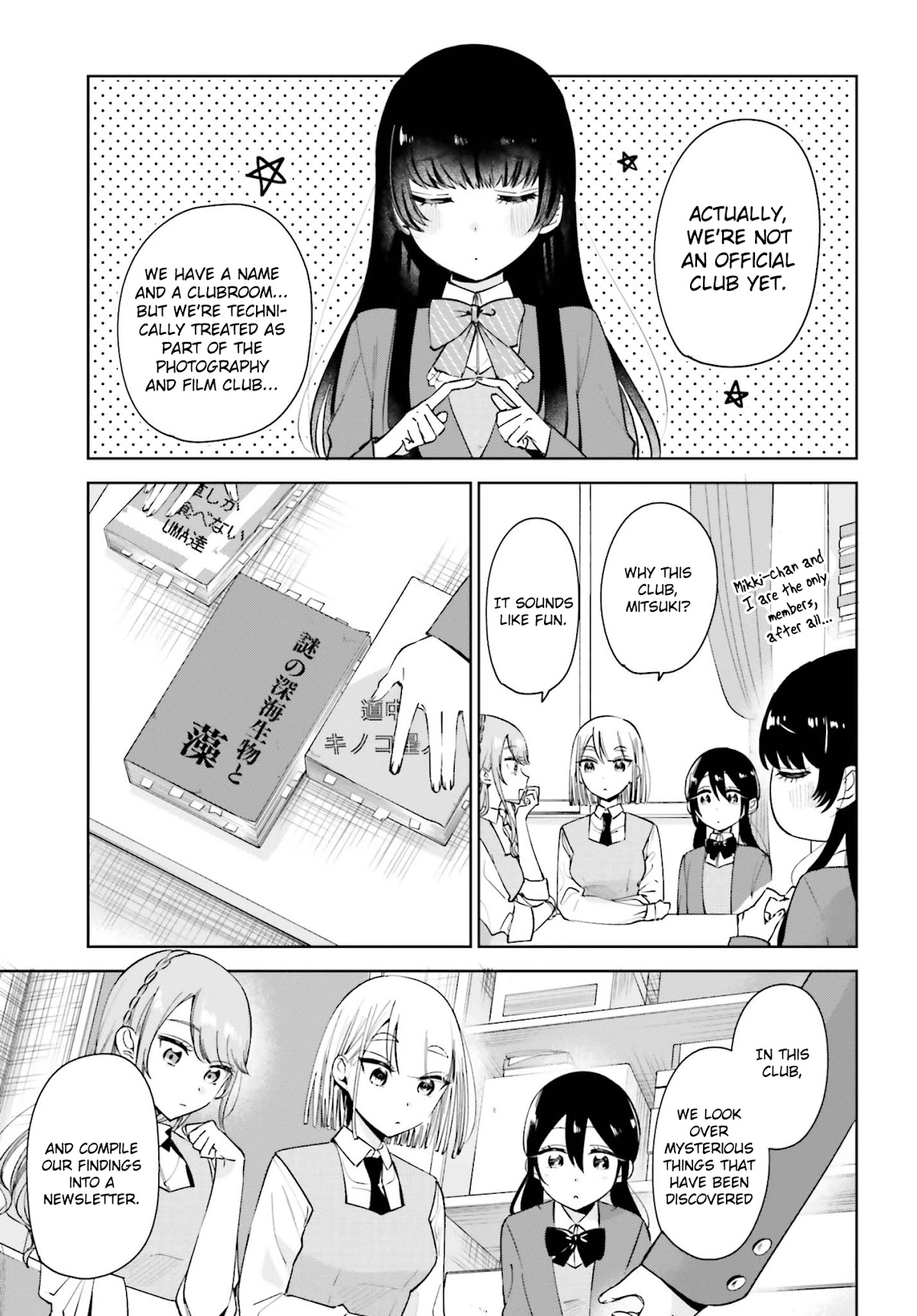 Unicorn to sabishi-gari ya shoujo Chapter 8.1 page 9 - Chapter 8.1: It's a Secret, Right?<3 Part 1