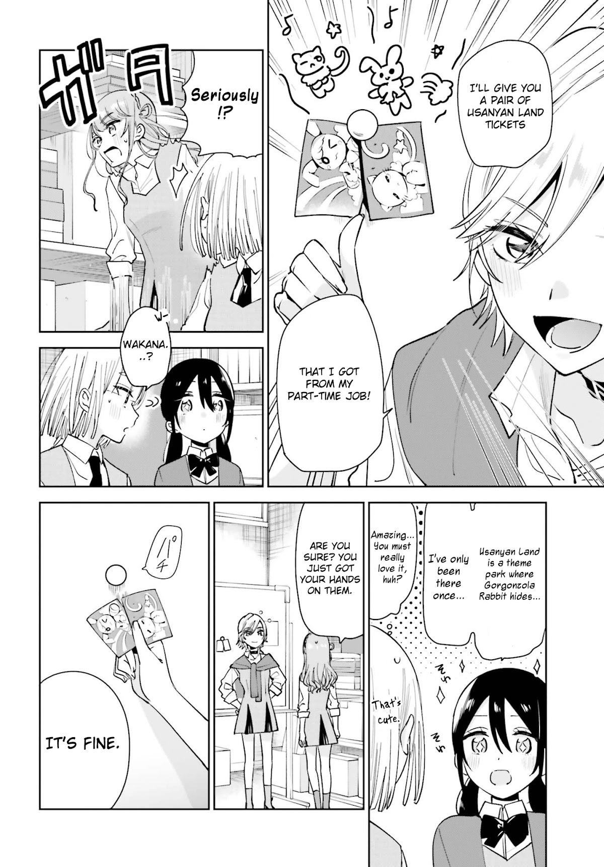 Unicorn to sabishi-gari ya shoujo Chapter 8.2 page 10 - Chapter 8.2: It's a Secret, Right?<3 Part 2