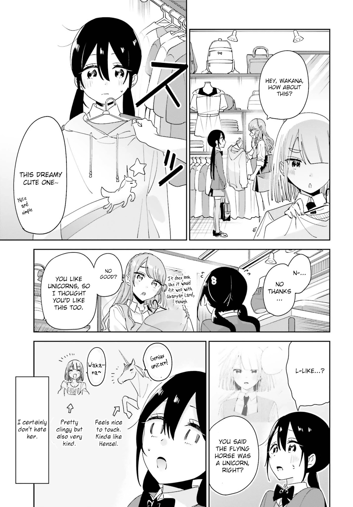 Unicorn to sabishi-gari ya shoujo Chapter 9.2 page 8 - Chapter 9.2: Unicorn and the Lonesome Girl Part 2