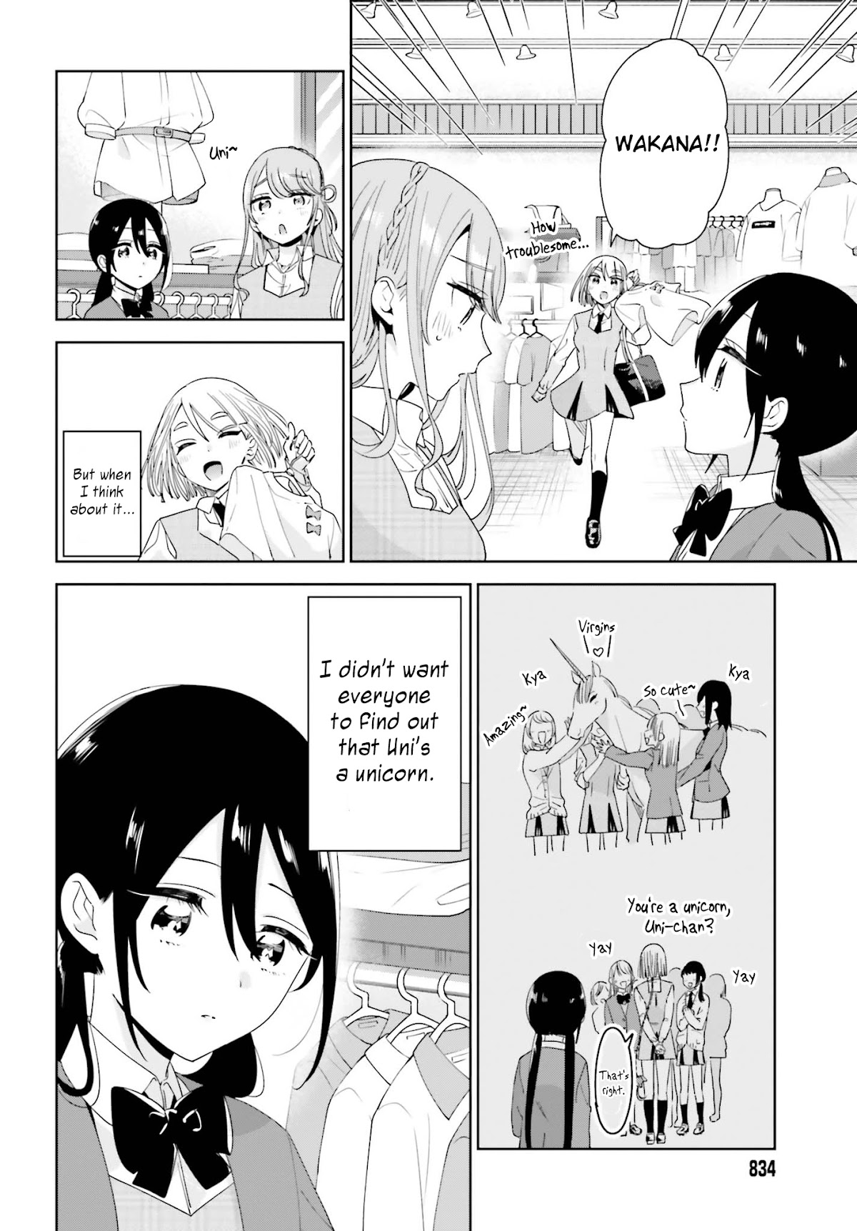 Unicorn to sabishi-gari ya shoujo Chapter 9.2 page 9 - Chapter 9.2: Unicorn and the Lonesome Girl Part 2