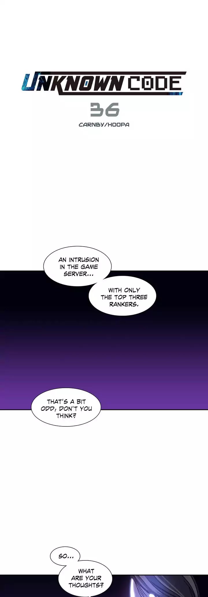 Unknown Code Chapter 37 page 1 - Chapter 37